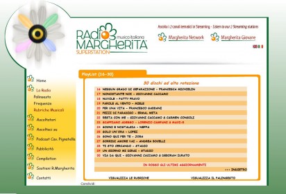 “Scappiamo Adesso” tra i 30 dischi ad alta rotazione di Radio Margherita