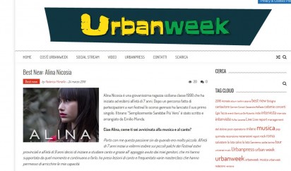 Intervista Alina Nicosia su Urbanweek Redazione