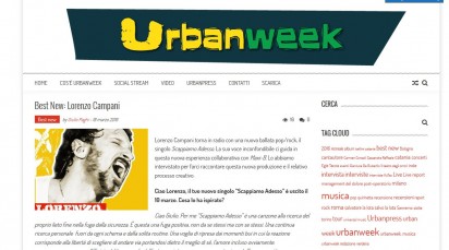 Lorenzo Campani su UrbanWeek