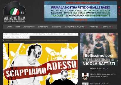 Anteprima Video Lorenzo Campani su All Music Italia