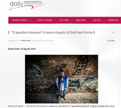 Radio Date Endi: 26 Aprile 2016