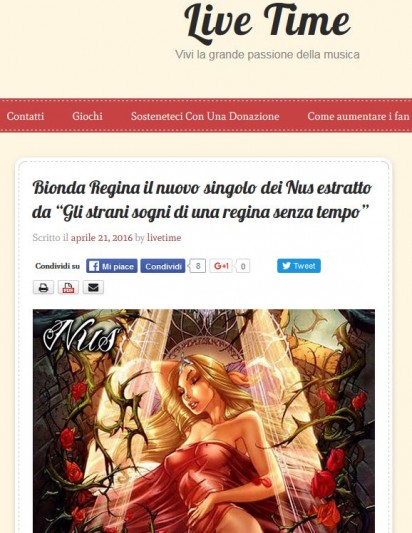 Radio Date Nus: 26 Aprile 2016
