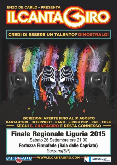Finale Ligure Il Cantagiro