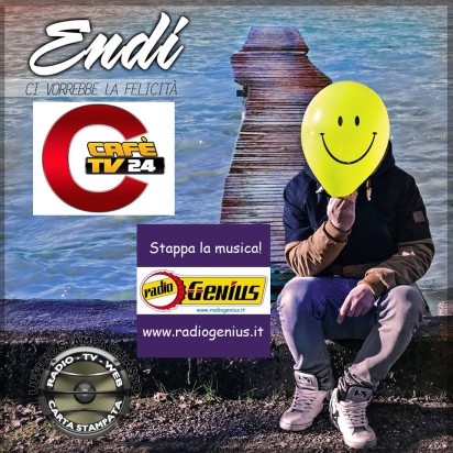 Endi sarà ospite in studio a CafèTV24 e Radio Genius Padova