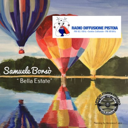 Samuele Borsò ospite live in studio a Radio Diffusione Pistoia