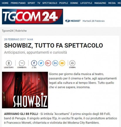 88 Folli Page su Tgcom24