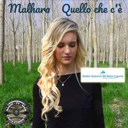Malhara intervistata a Radio Azzurra 88 Rete Liguria