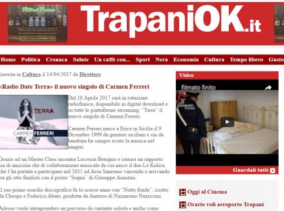 CARMEN ferreri news a TrapaniOk Quotidiano