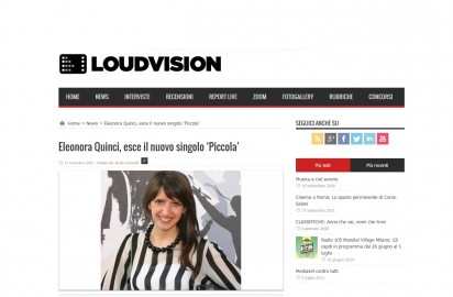 Eleonora Quinci su Loudvision